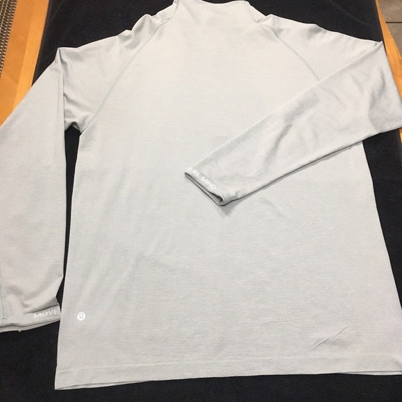 Lululemon Metal Vent Tech 1/2 Zip 2.0 Mint Performance Mock Neck Long Sleeve - Picture 9 of 11